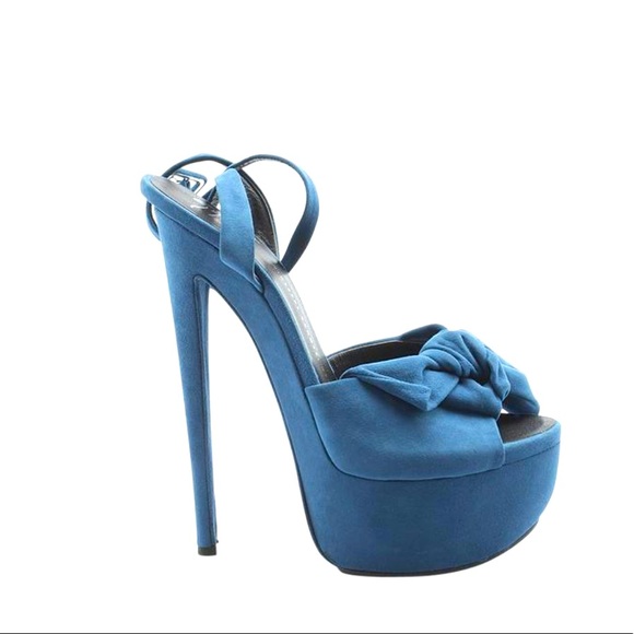 Giuseppe Zanotti Platform sandals in Black. - Picture 8 of 8